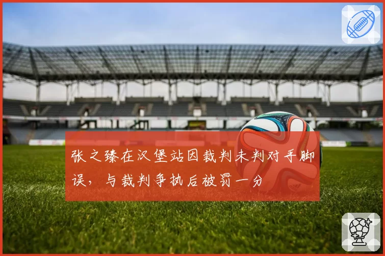 张之臻在汉堡站因裁判未判对手脚误，与裁判争执后被罚一分